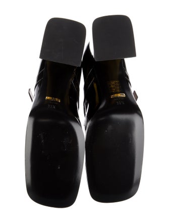 Gucci Horsebit Accent Patent Leather Pumps