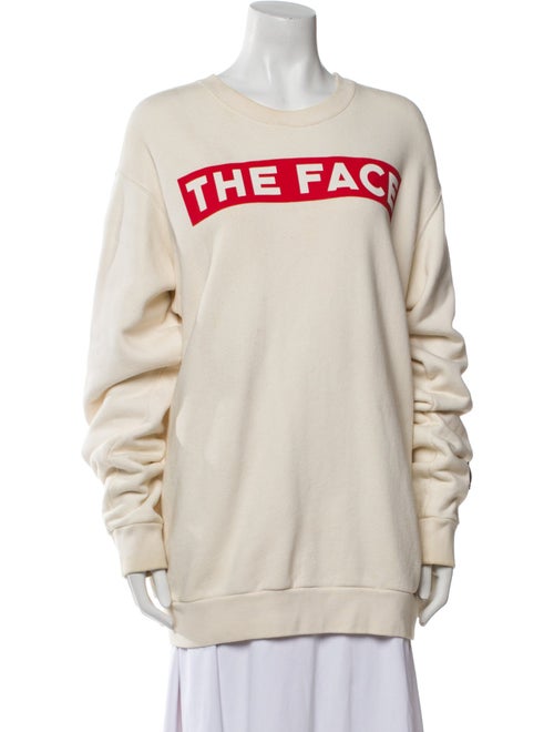Gucci Graphic Print Crew Neck Sweatshirt