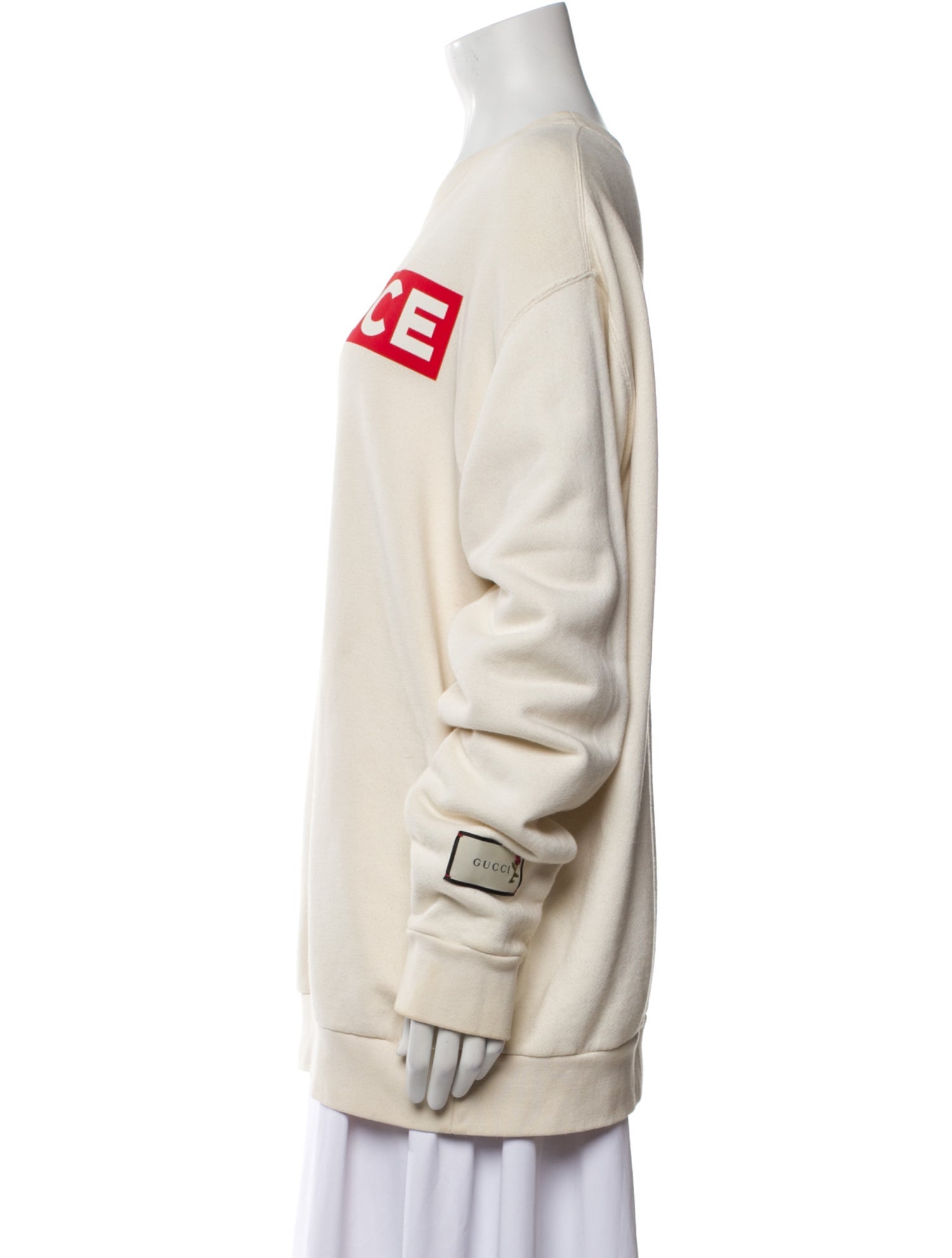 Gucci Graphic Print Crew Neck Sweatshirt