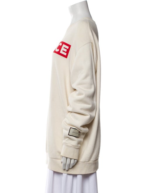 Gucci Graphic Print Crew Neck Sweatshirt