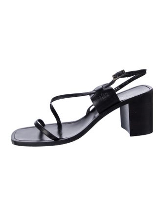 Gucci Leather Slingback Sandals