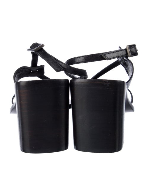 Gucci Leather Slingback Sandals