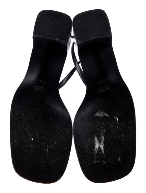 Gucci Leather Slingback Sandals