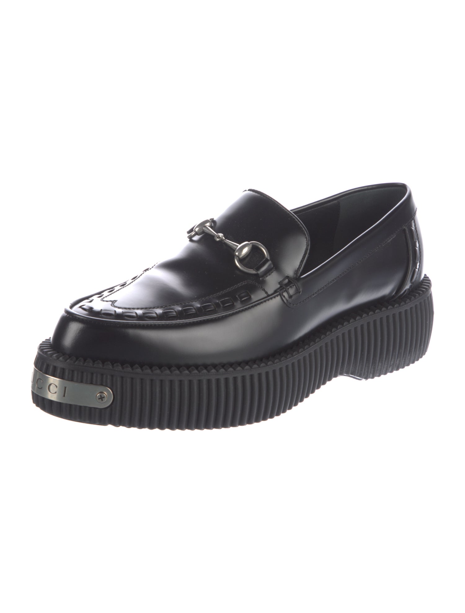 Gucci Creepers Leather Loafers