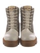 Gucci GG Supreme Combat Boots