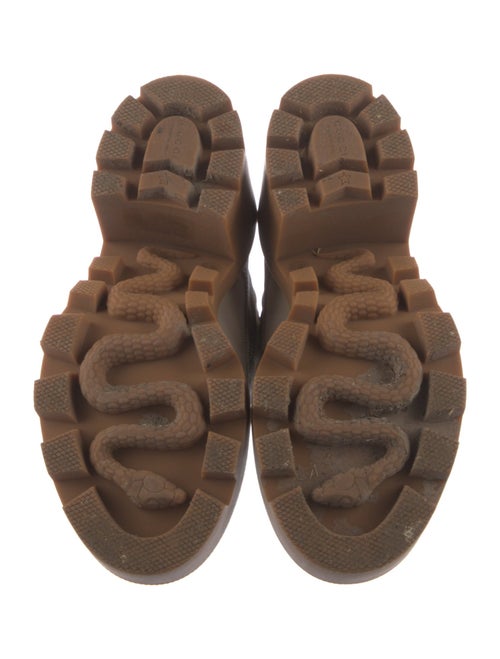 Gucci GG Supreme Combat Boots