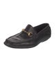 Gucci Horsebit Accent Leather Loafers