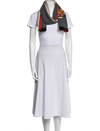 Gucci Wool Striped Scarf