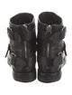 Gucci Leather Moto Boots