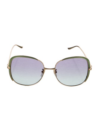 Gucci Interlocking G Logo Oversize Sunglasses