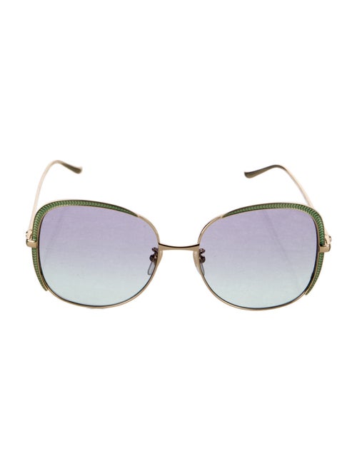 Gucci Interlocking G Logo Oversize Sunglasses