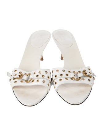 Gucci Leather Slides