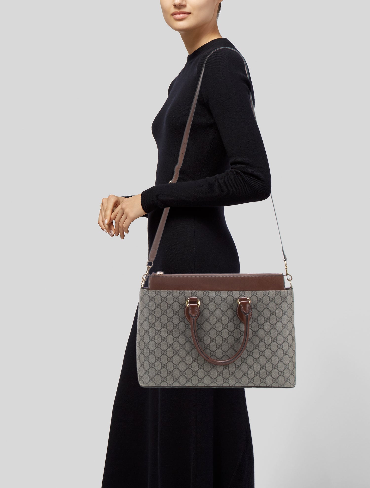 Gucci GG Supreme Top Handle Bag