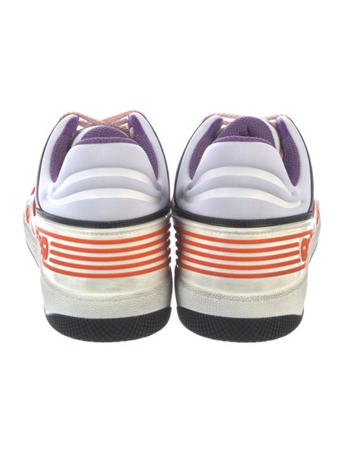 Gucci Interlocking G Logo Leather Athletic Sneakers