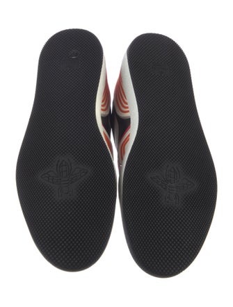 Gucci Interlocking G Logo Leather Athletic Sneakers