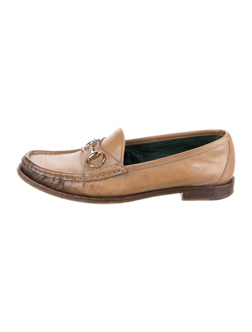 Gucci 1955 Horsebit Accent Leather Loafers