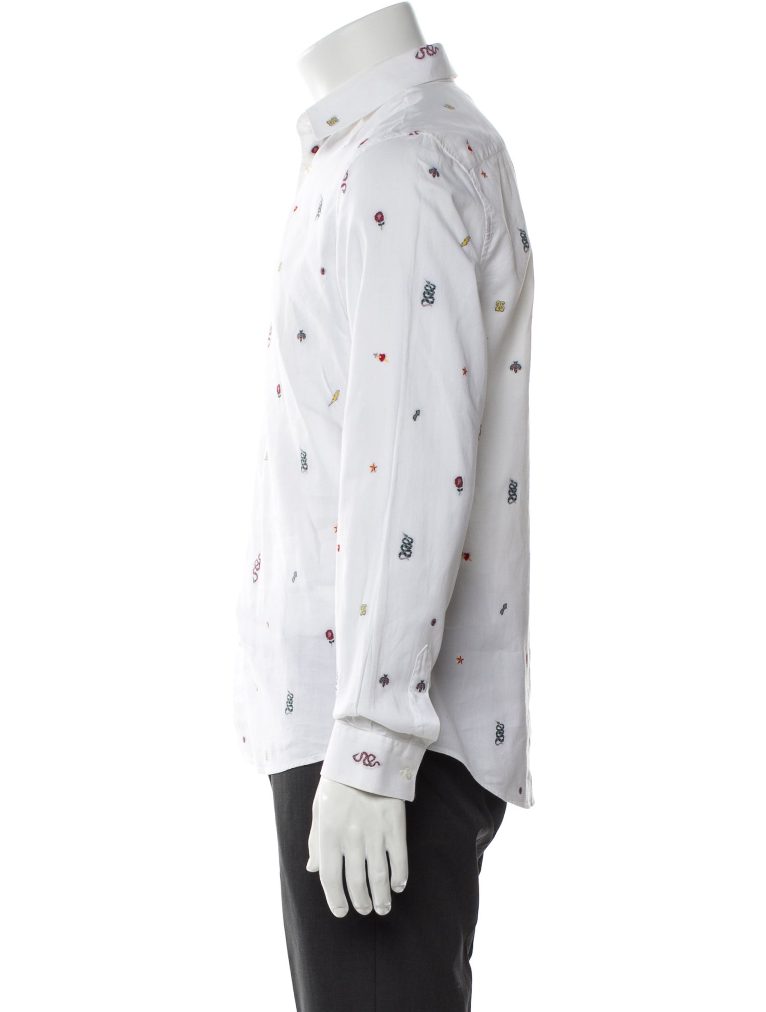 Gucci 2017 Kingsnake Dress Shirt