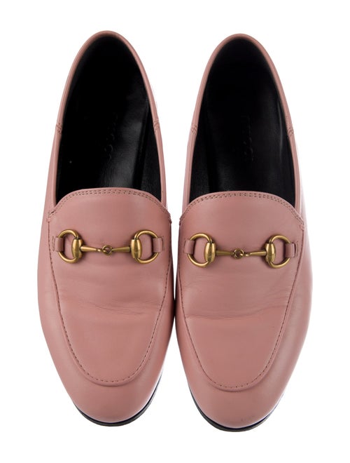 Gucci Horsebit Accent Leather Loafers