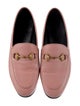 Gucci Horsebit Accent Leather Loafers