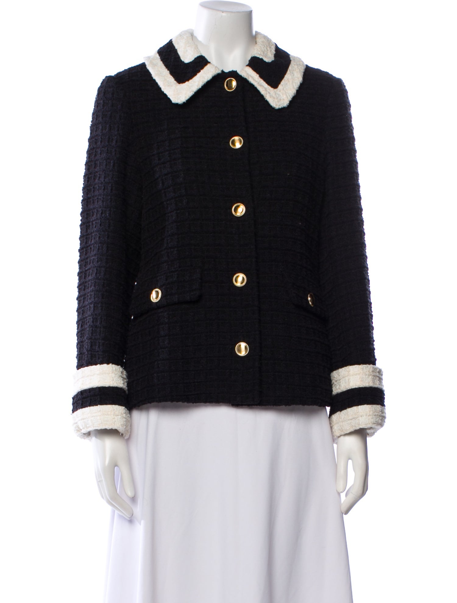 Gucci Plaid Print Blazer