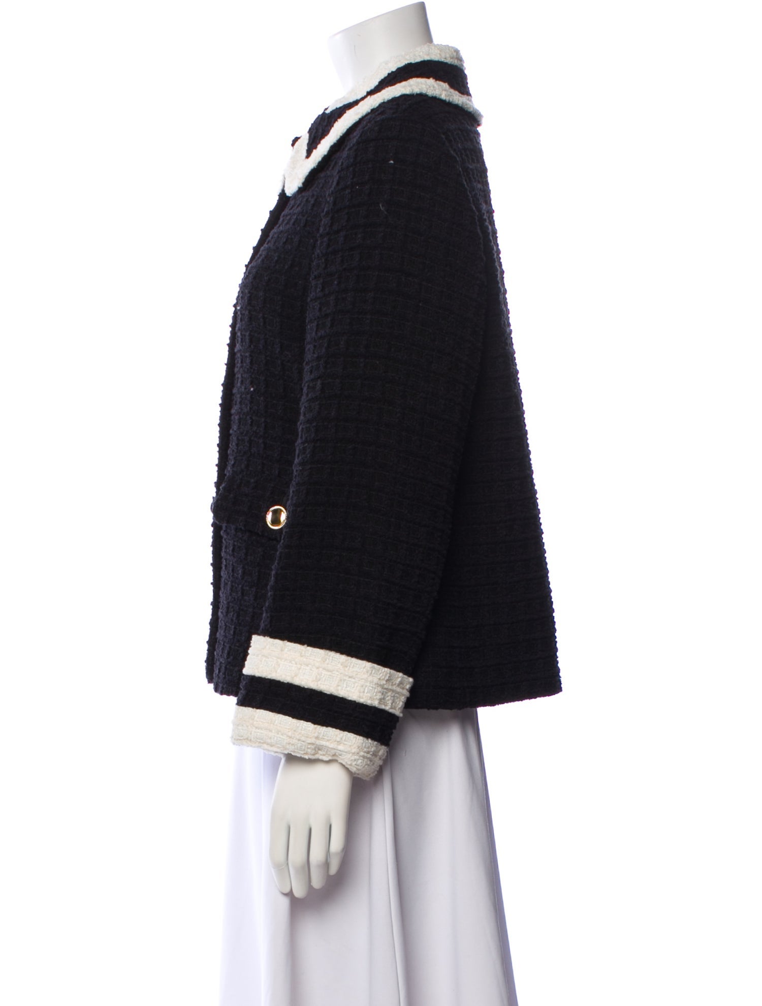 Gucci Plaid Print Blazer