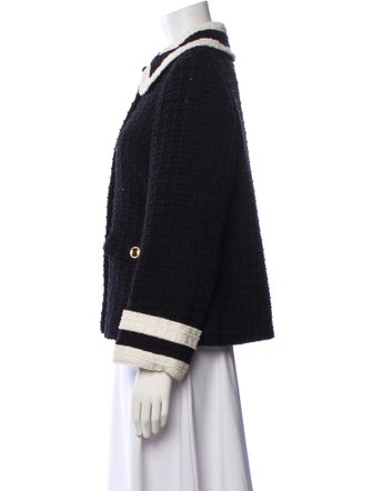 Gucci Plaid Print Blazer