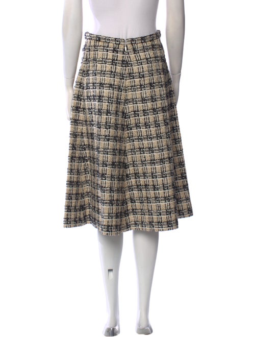 Gucci Plaid Print Knee-Length Skirt