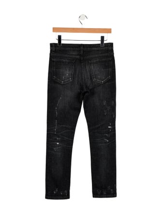 Gucci Mid-Rise Straight Leg Jeans