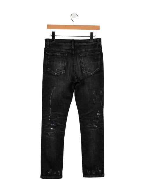 Gucci Mid-Rise Straight Leg Jeans
