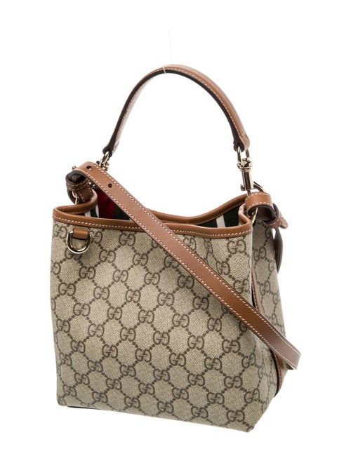 Gucci GG Supreme Emblem Mini