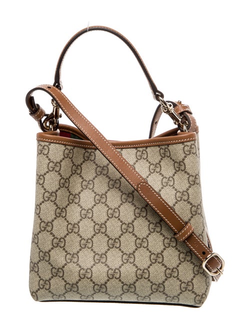 Gucci GG Supreme Emblem Mini