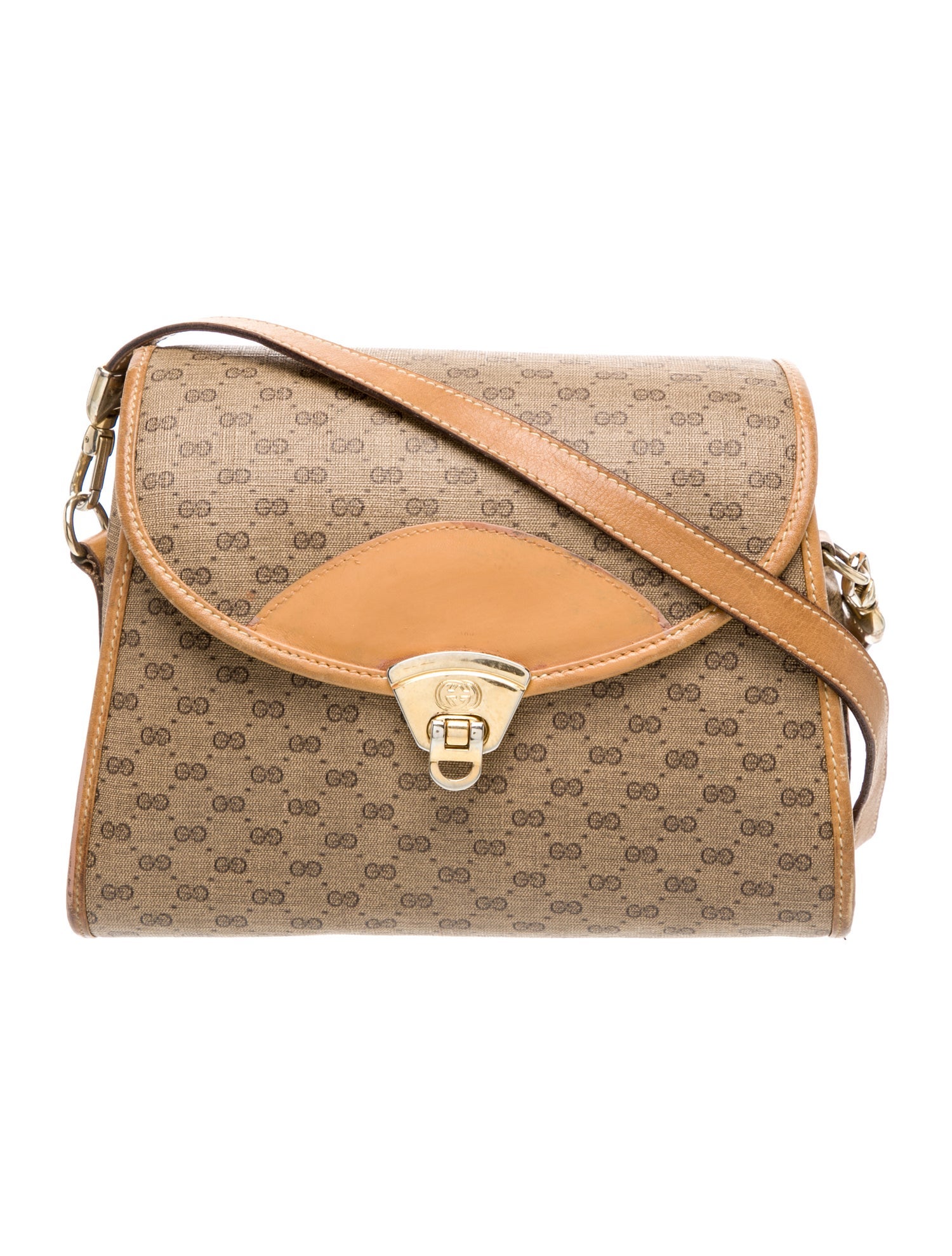 Gucci Micro GG Monogram Crossbody Bag Vintage