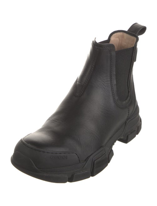 Gucci Leather Chelsea Boots