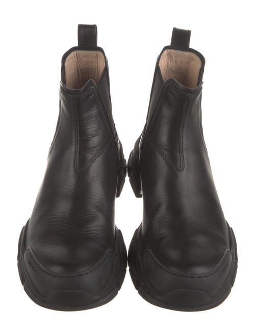 Gucci Leather Chelsea Boots