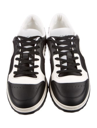 Gucci Interlocking G Logo Leather Sneakers