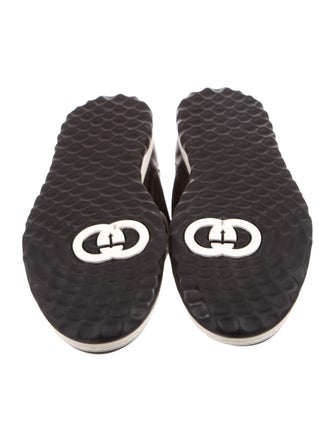 Gucci Interlocking G Logo Leather Sneakers