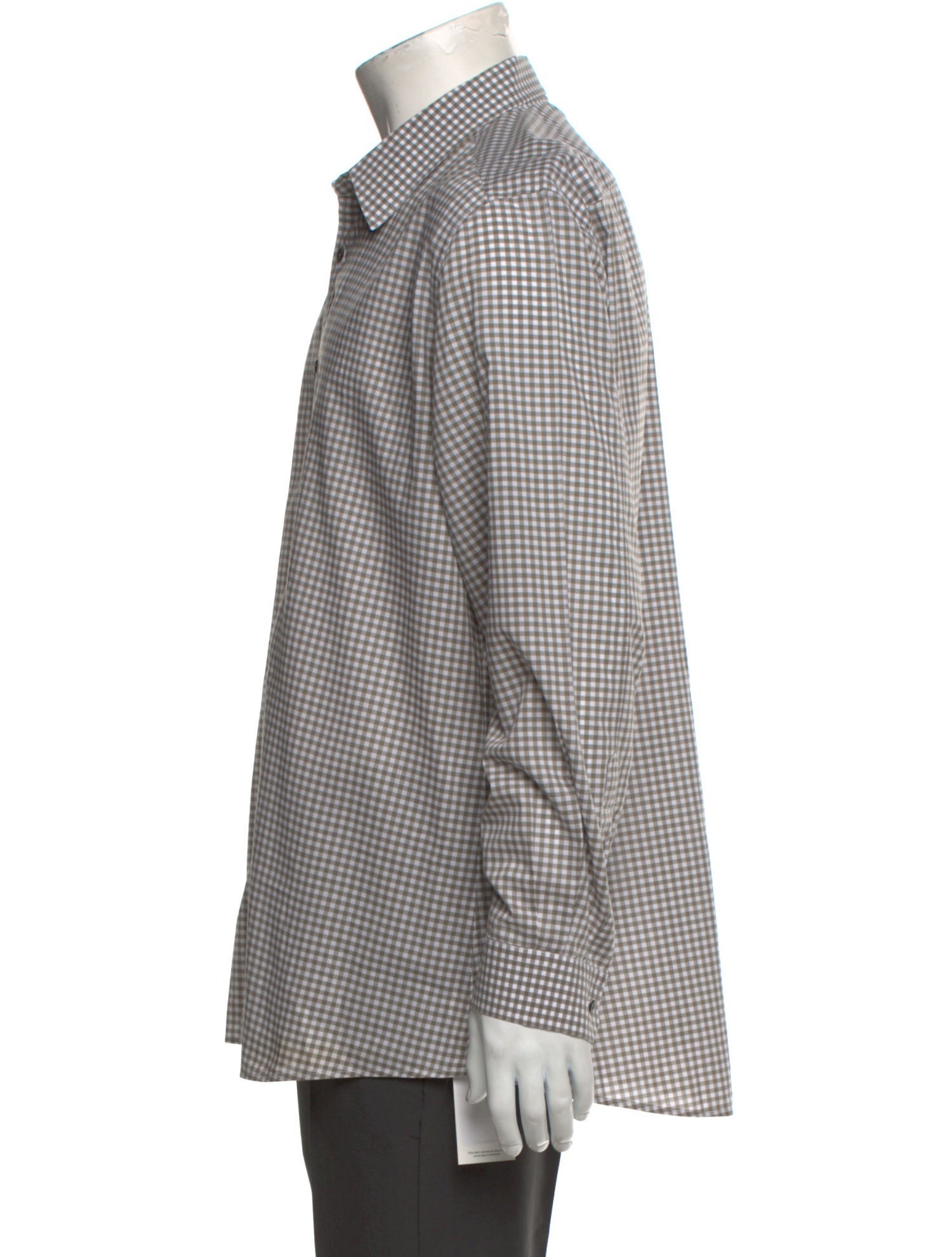 Gucci 2014 Plaid Print Shirt