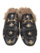 Gucci Horsebit Accent Leather Mules