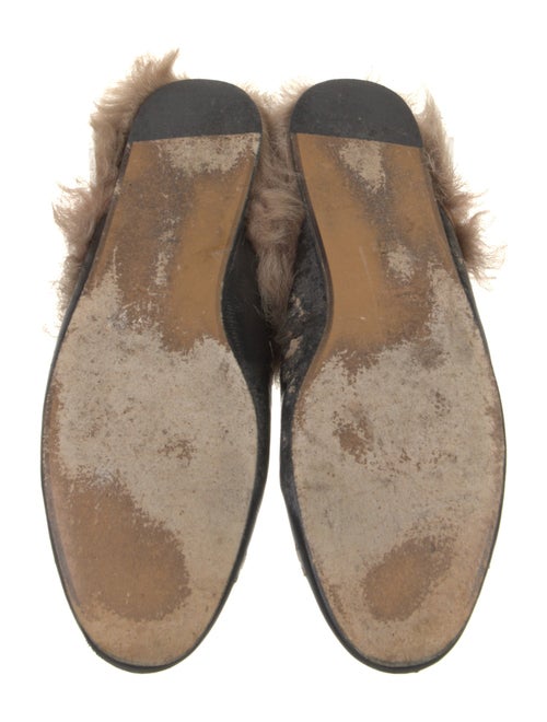 Gucci Horsebit Accent Leather Mules