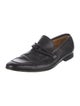 Gucci Leather Braided Accents Dress Loafers