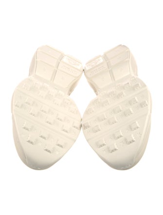 Gucci Web Accent Leather Sneakers