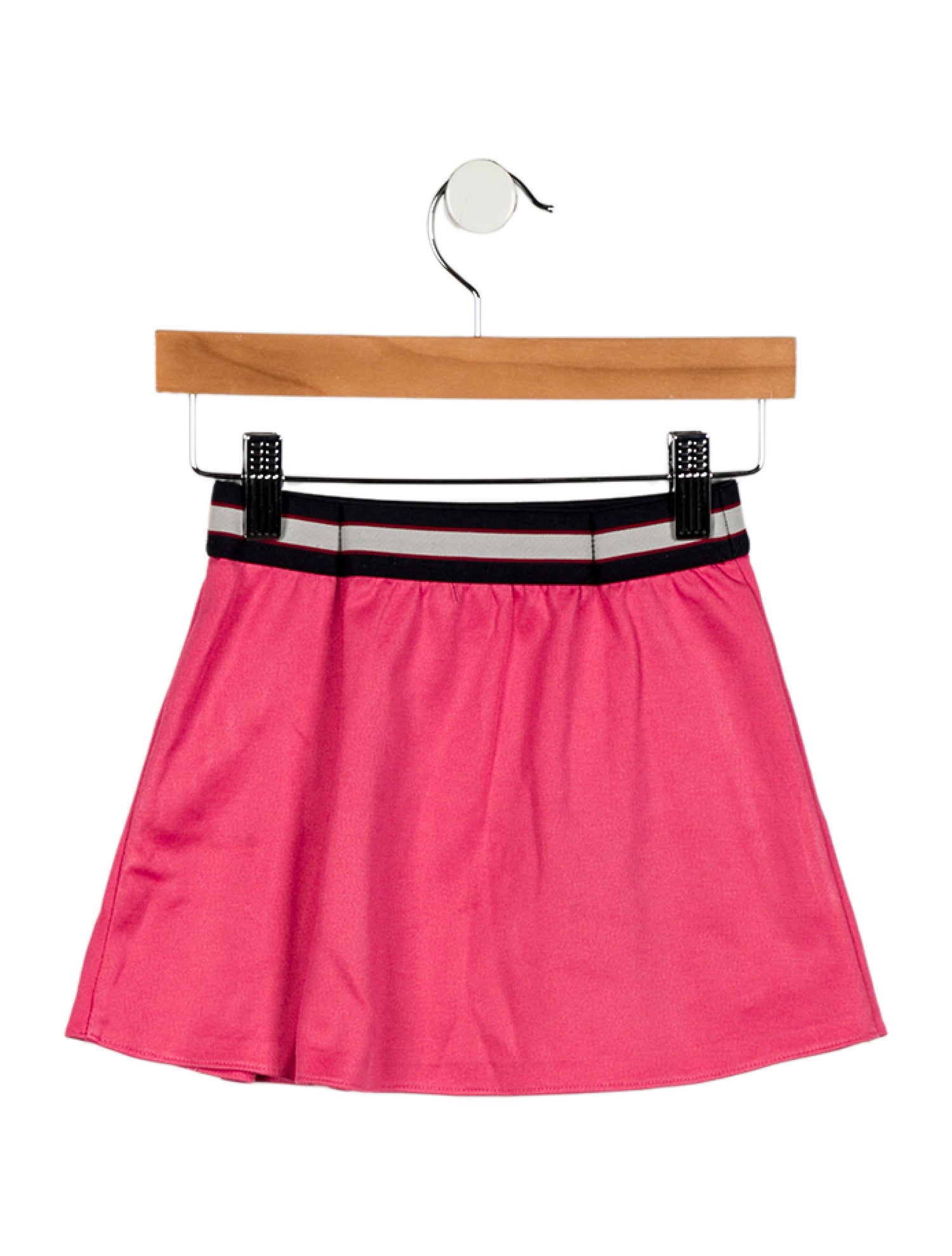 Gucci toddler girls' pink and blue skirt