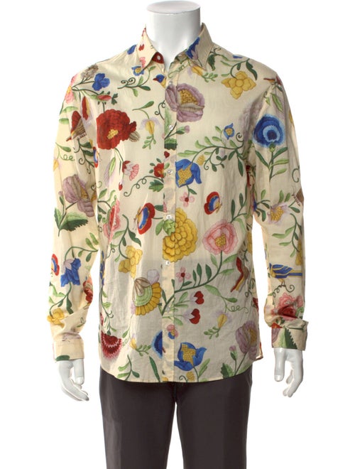 Gucci 2015 Flora Print Shirt