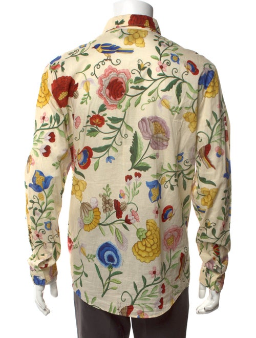 Gucci 2015 Flora Print Shirt