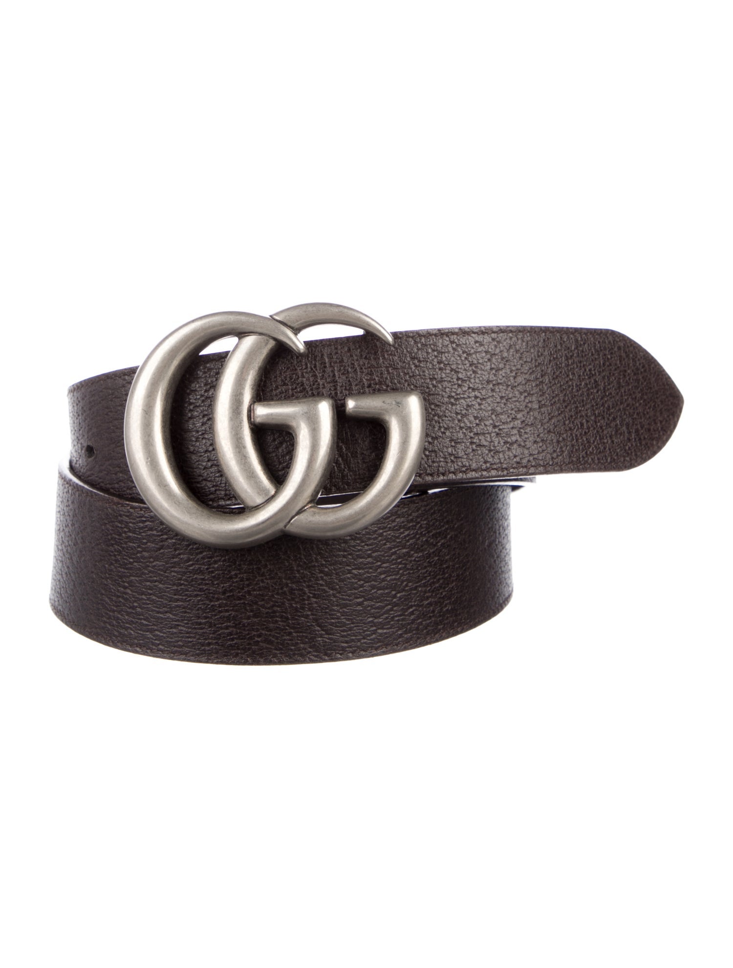 Gucci Double G Logo Leather Belt Kit