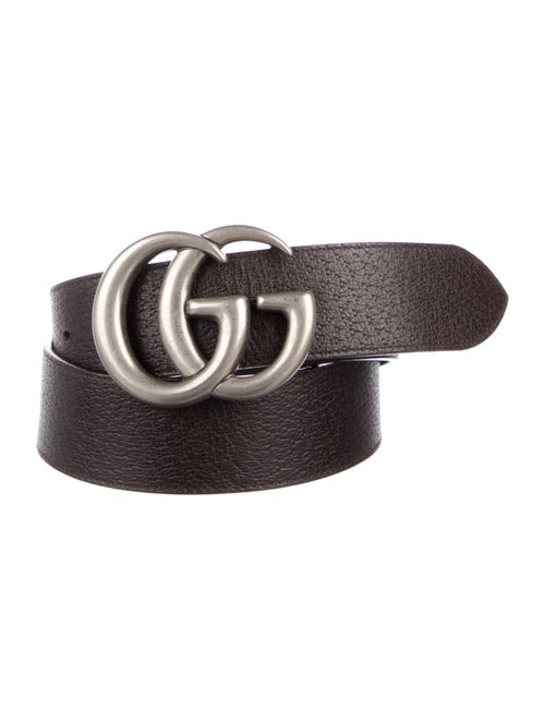 Gucci Double G Logo Leather Belt Kit