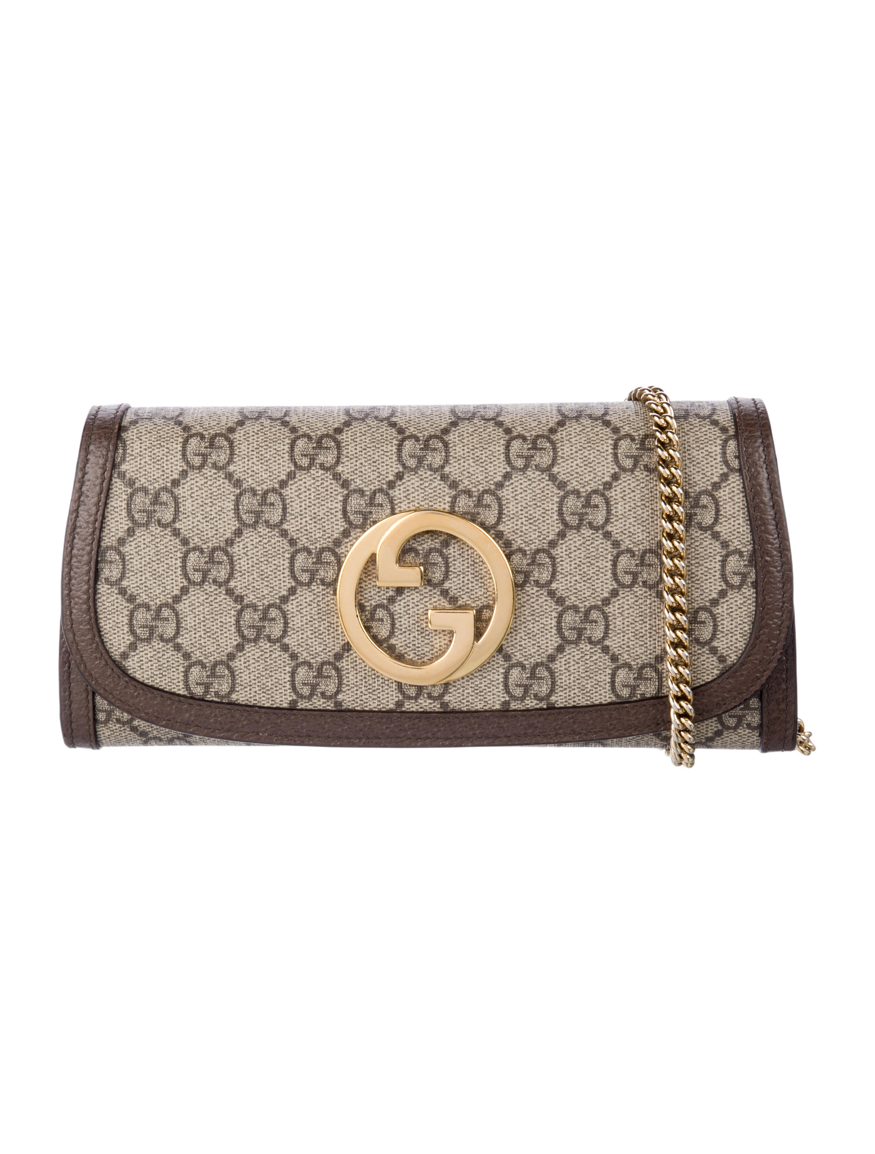 Gucci Blondie Wallet Interlocking G Logo Wallet