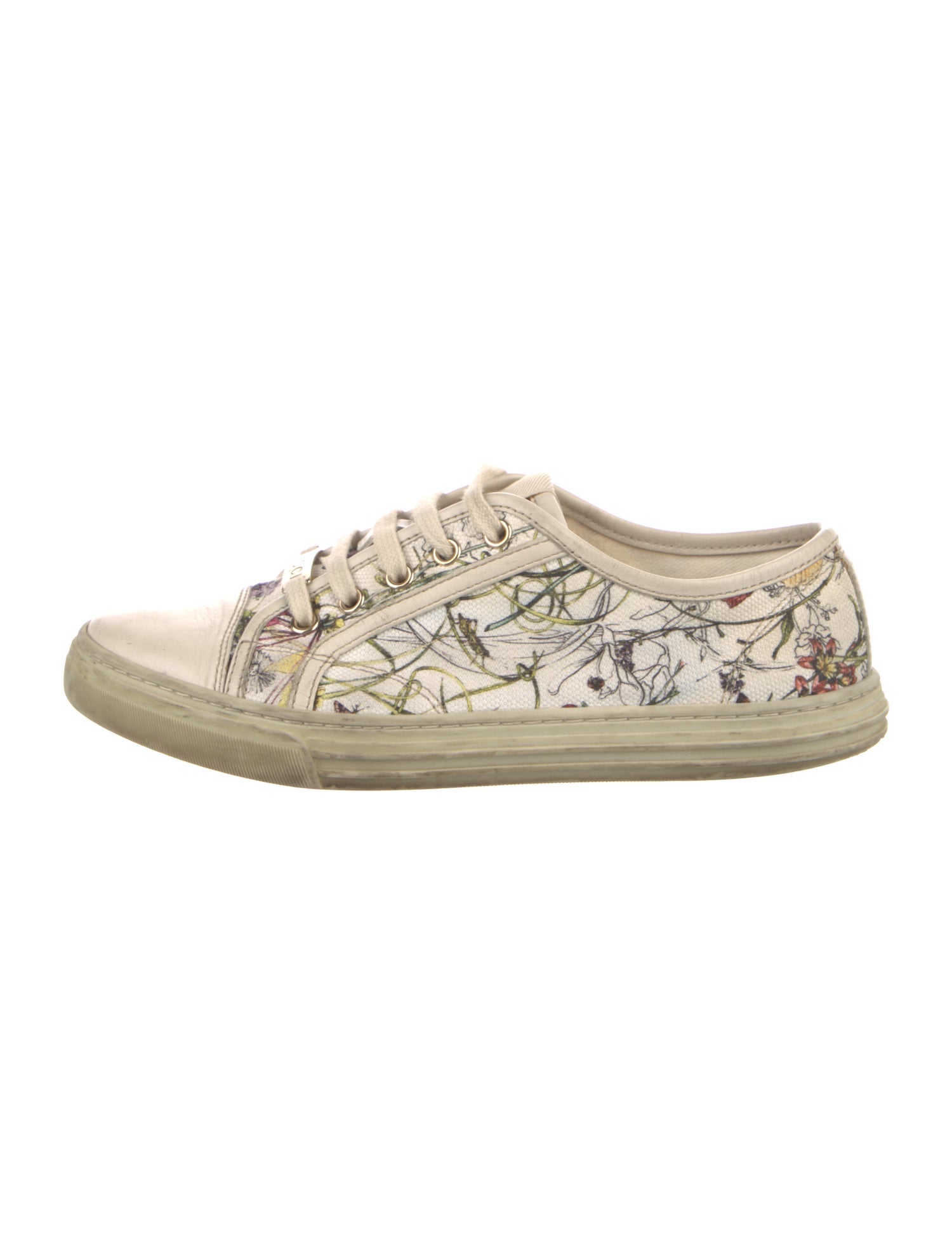 Gucci Canvas Printed Sneakers