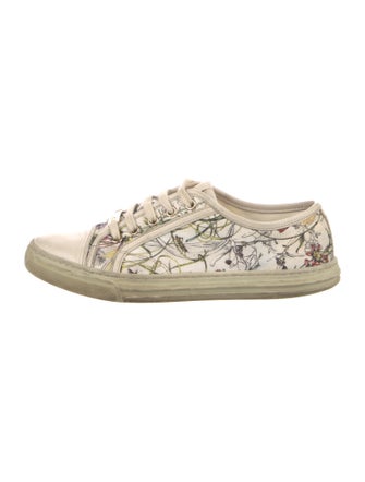Gucci Canvas Printed Sneakers