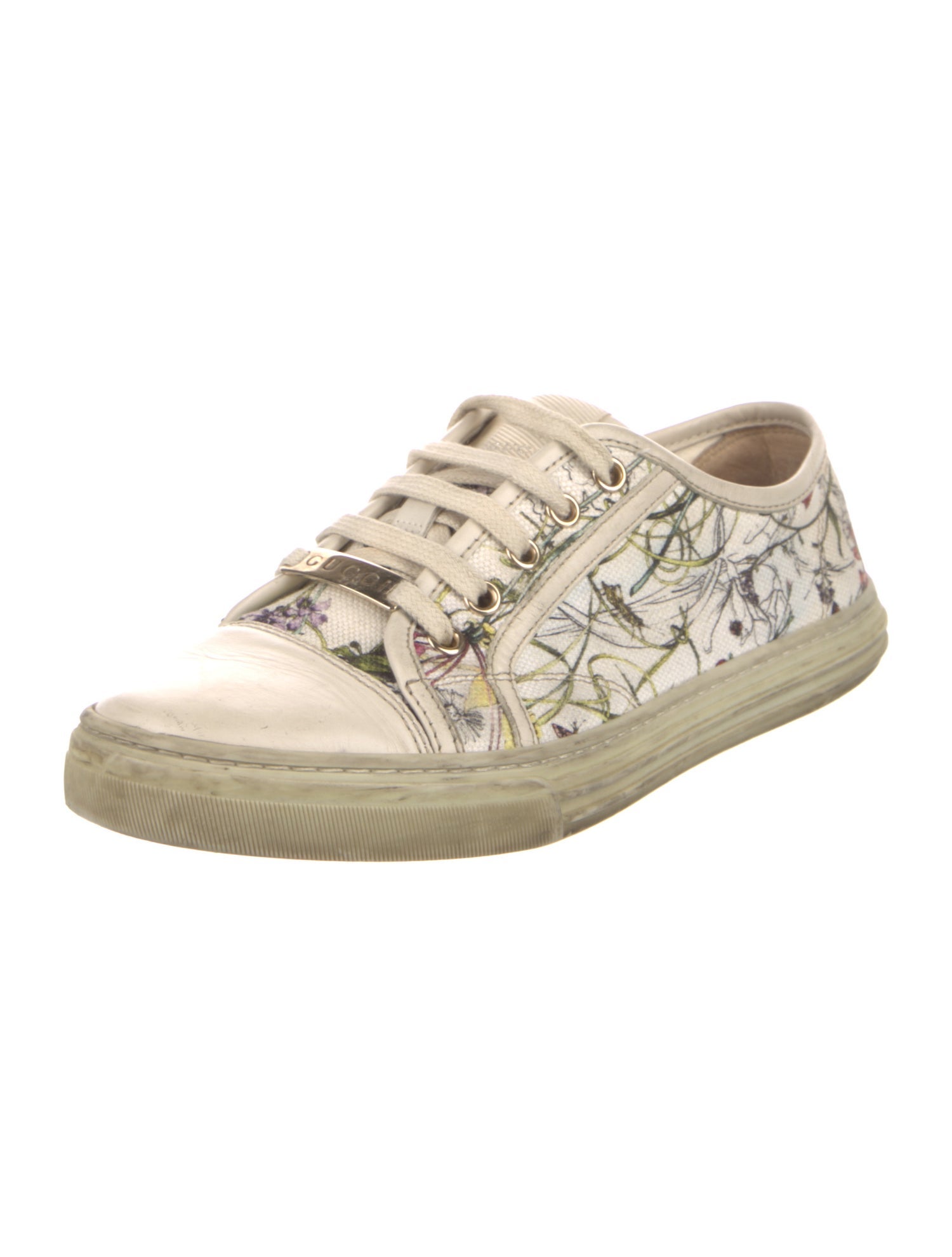 Gucci Canvas Printed Sneakers